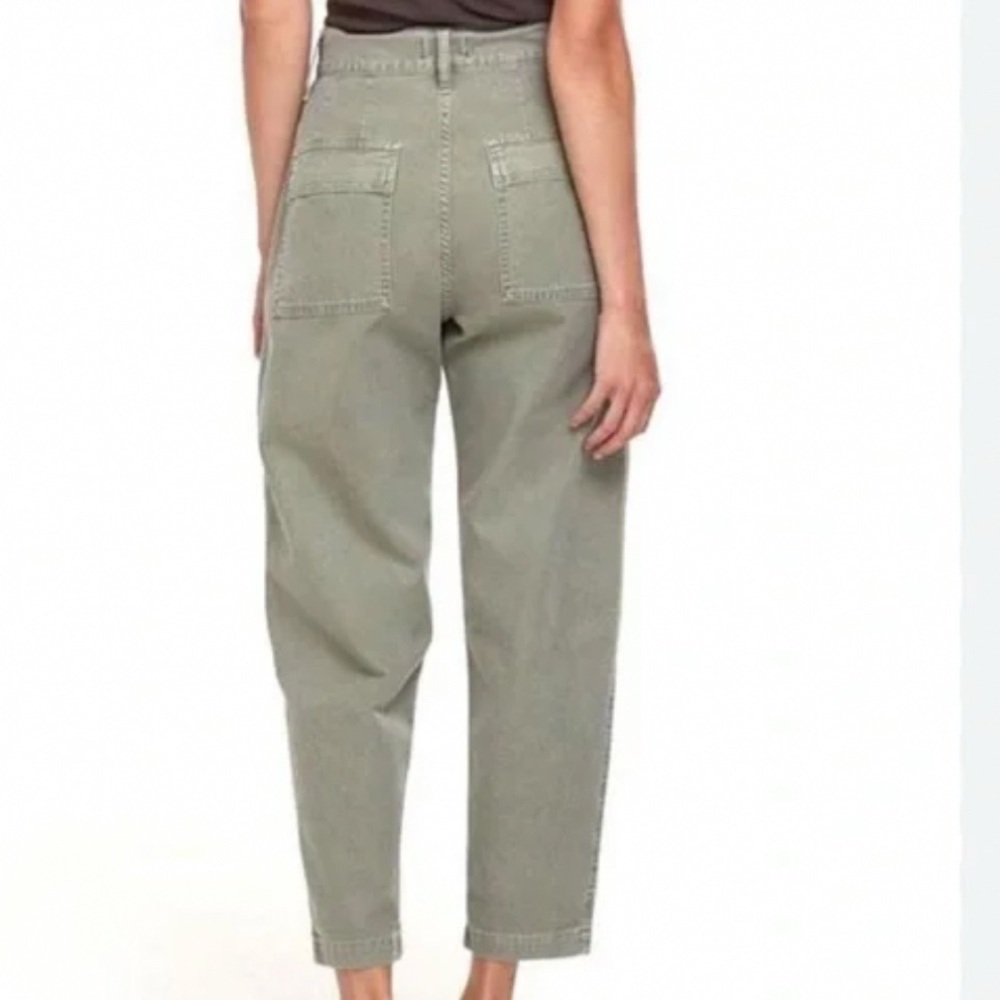 Agolde Kai Cargo Pants- Edamame Green/Straight leg/Slant Oversized/Utility/ 27 - Picture 6 of 6